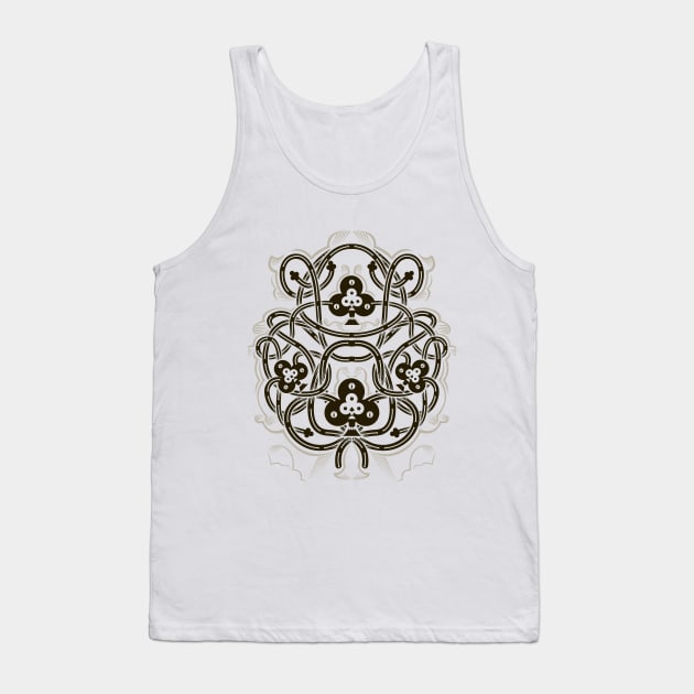 Playing Cards – Spades Tank Top by neodhlamini